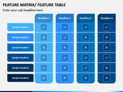 Features Matrix PPT Slide 3
