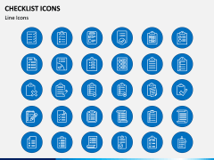Checklist Icons PPT Slide 2