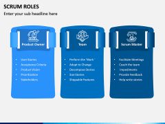 SCRUM Roles PPT Slide 1