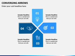 Converging Arrows PPT Slide 8