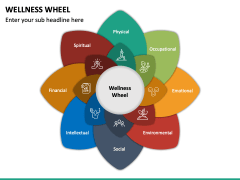 Wellness Wheel PPT Slide 3