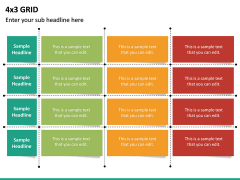4x3 Grid PPT Slide 2