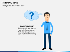 Thinking Man PPT Slide 5