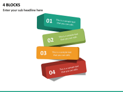 4 Blocks PPT Slide 2