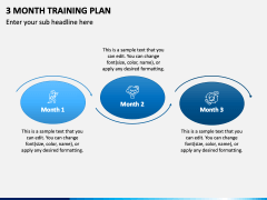 3 Month Training Plan PPT Slide 3