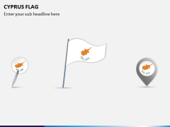 Cyprus Flag PPT Slide 1