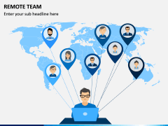 Remote Team PPT Slide 1