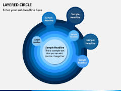 Layered Circle PPT Slide 1