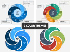 Circle Swirl PPT Cover Slide