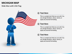 Michigan Map PPT Slide 7