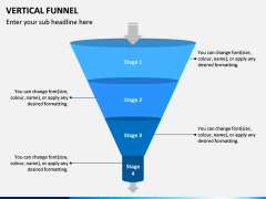 Vertical Funnel PPT Slide 2