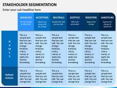 Stakeholder Segmentation PPT Slide 7
