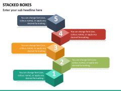 Stacked Boxes PPT Slide 2