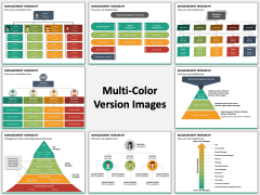 Management Hierarchy Multicolor Combined
