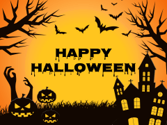Halloween free PPT slide 1