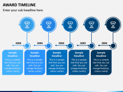 Award Timeline PPT Slide 3