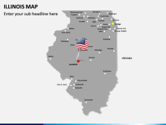 illinois Map PPT Slide 3