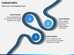 Curved Path PPT Slide 8