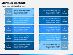 Strategic Elements PPT Slide 5