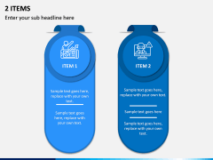 2 Items PPT Slide 1