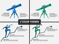 Vision Telescope PPT Cover Slide