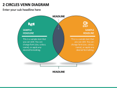 2 Circles Venn Diagram PPT Slide 2
