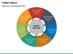 7 Part Circle PPT Slide 2