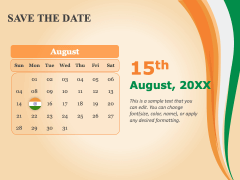 Indian Independence Day Free PPT Slide 6