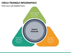 Circle Triangle Infographics PPT Slide 2