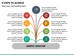 9 Steps To Achieve PPT Slide 2