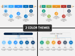 Career Timeline PPT Cover Slide