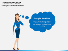 Thinking Woman PPT Slide 5