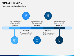 Phased Timeline PPT Slide 1