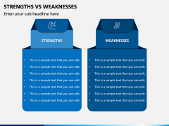 Strengths Vs Weaknesses PPT Slide 3