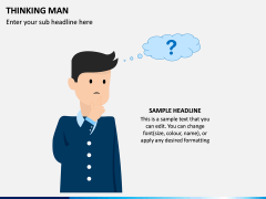 Thinking Man PPT Slide 4