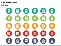 Checklist Icons PPT Slide 3