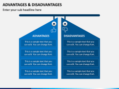 Advantages Disadvantages PPT Slide 1