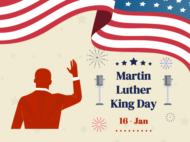 Martin Luther King Day PPT Slide 1