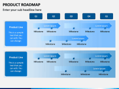Product Roadmap PPT Slide 1