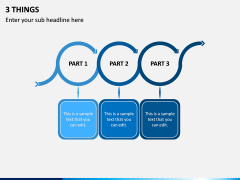 3 Things PPT Slide 1