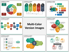 Platform as a Service (PaaS) Multicolor Combined