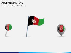 Afghanistan Flag PPT Slide 1