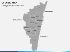 Chennai Map PPT Slide 2