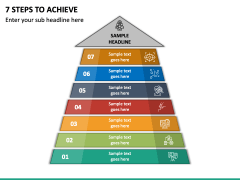7 Steps To Achieve PPT Slide 2