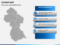 Guyana Map PPT Slide 5
