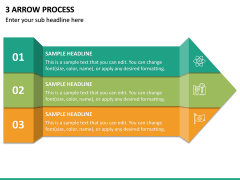 3 Arrow Process PPT Slide 2