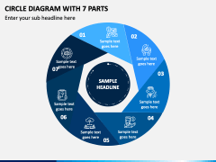 Circle Diagram With 7 Parts PPT Slide 1