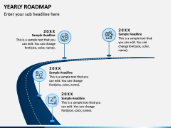 Yearly Roadmap PPT Slide 2