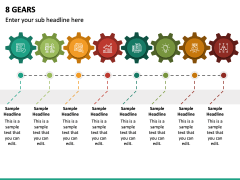 8 Gears PPT Slide 2