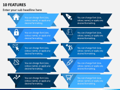 10 Features PPT Slide 1